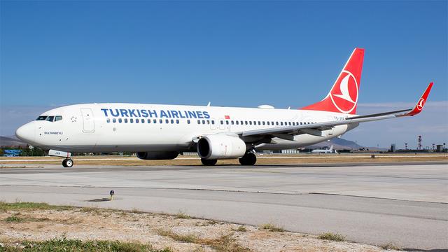 TC-JVA:Boeing 737-800:Turkish Airlines